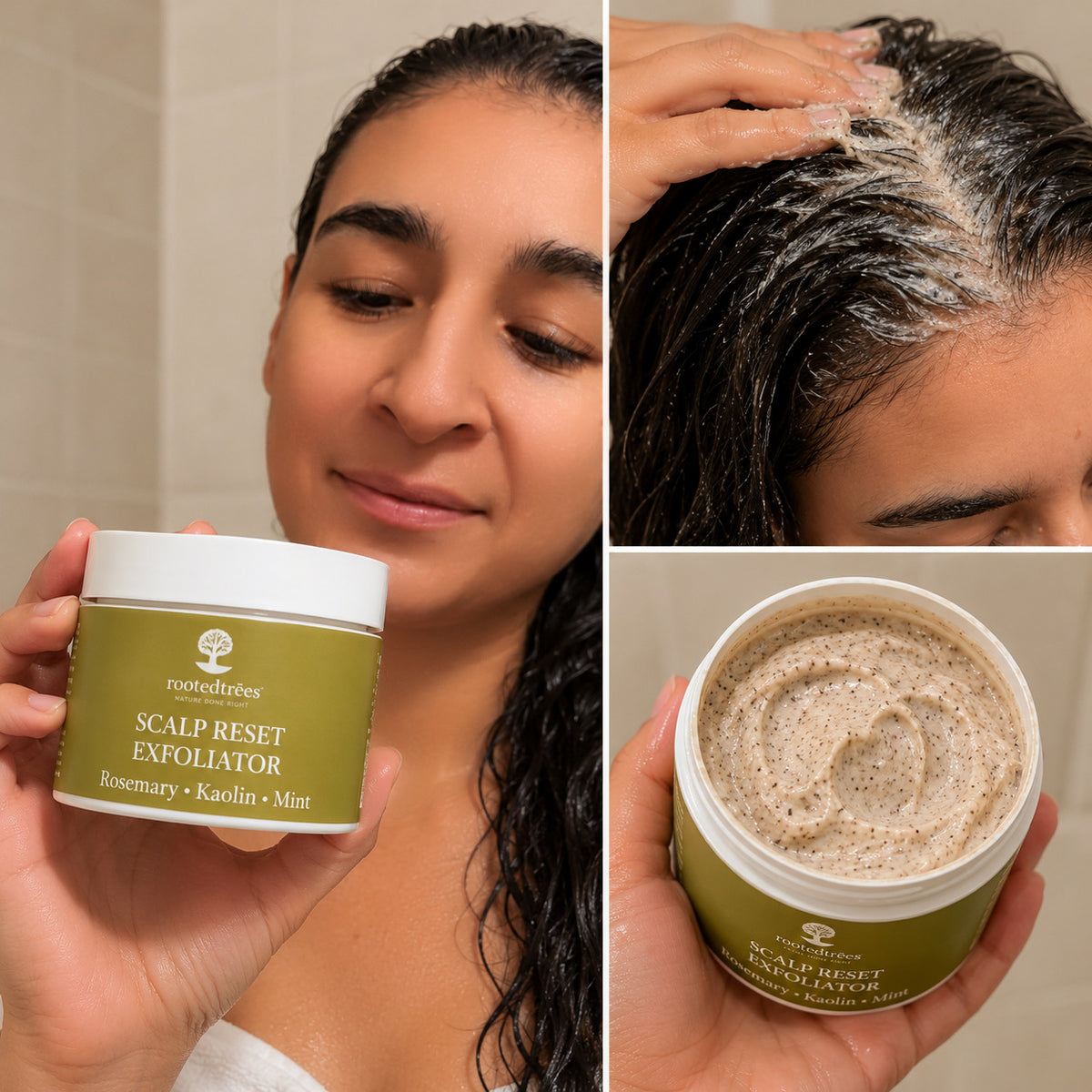 Scalp Reset Exfoliator with Rosemary & Mint